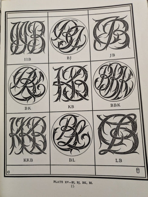 A Complete Book of Monograms & Ciphers by A.A. Turbayne - Books Worth Keeping